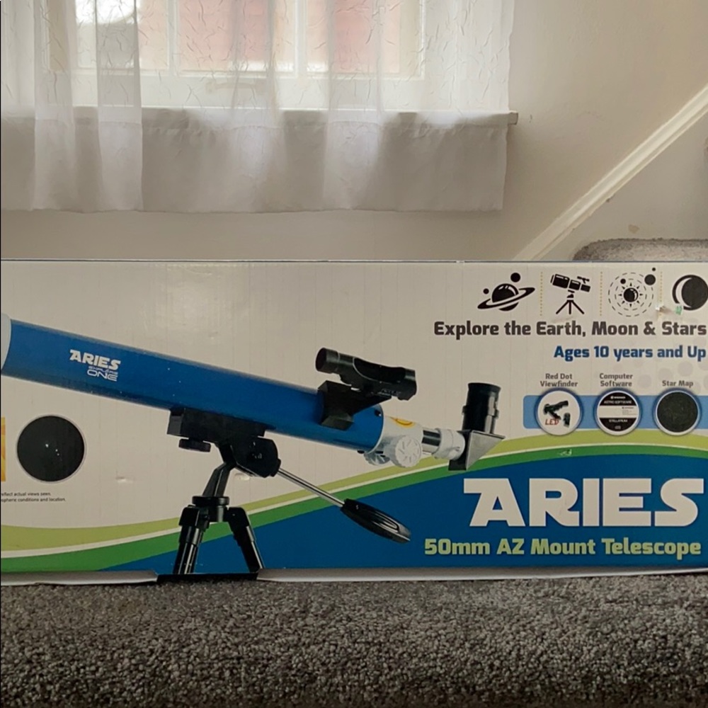 ✨ Aries 50mm AZ Mount Telescope✨